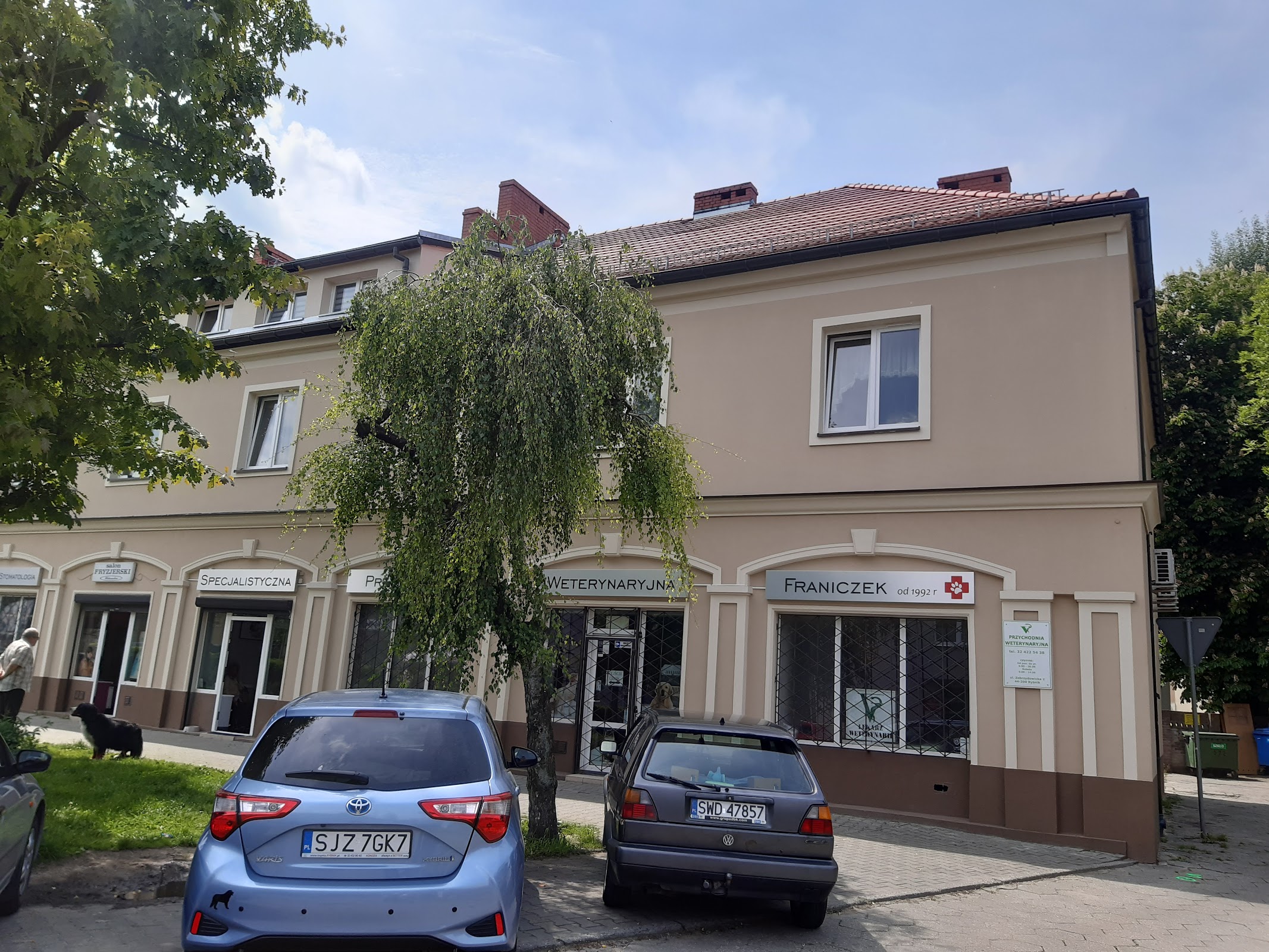 Budynek przychodni weterynaryjnej Franiczek w Rybniku